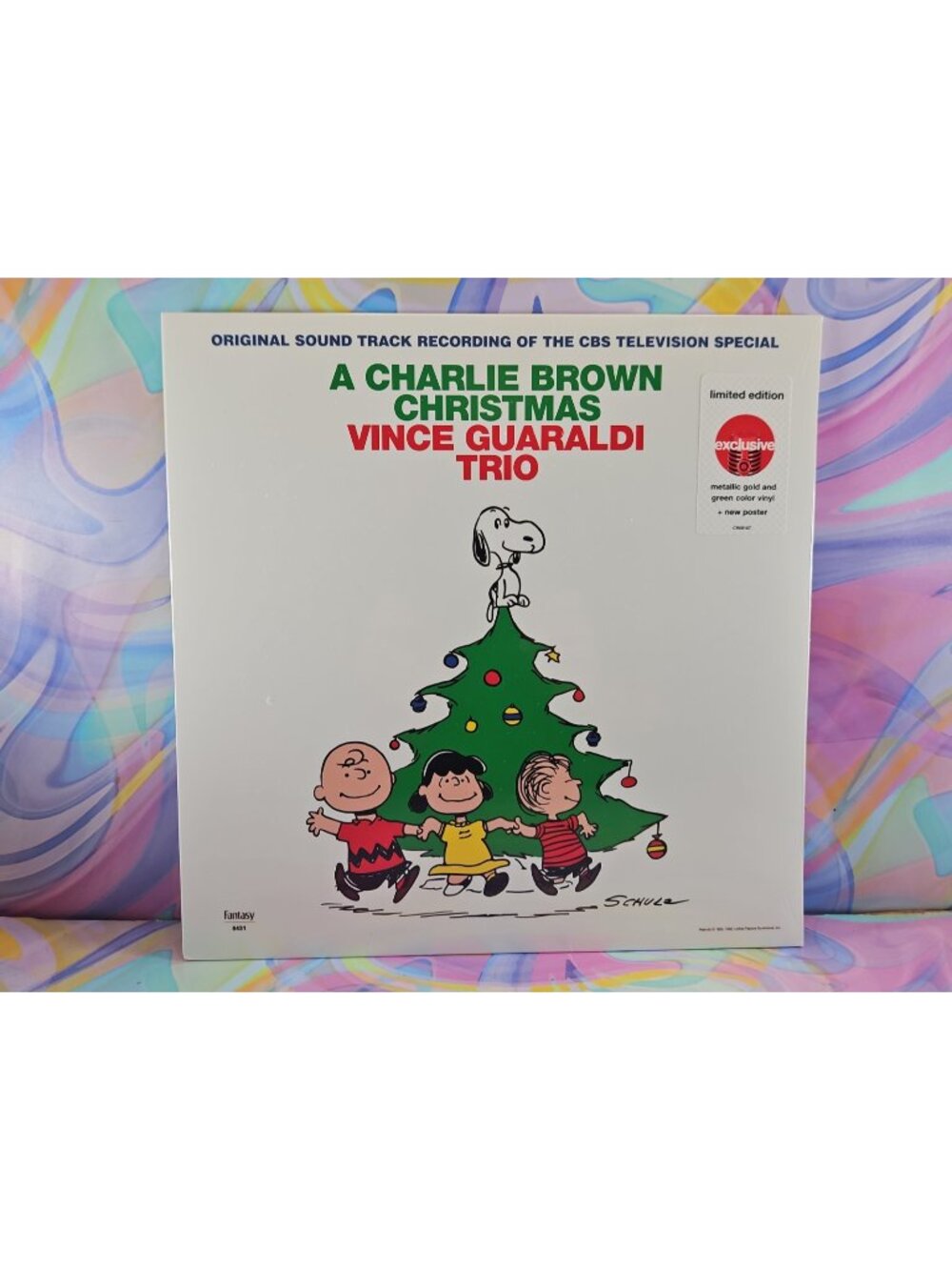 Vince Guaraldi Trio - A Charlie Brown Christmas (Record) New, Gold + Green Color